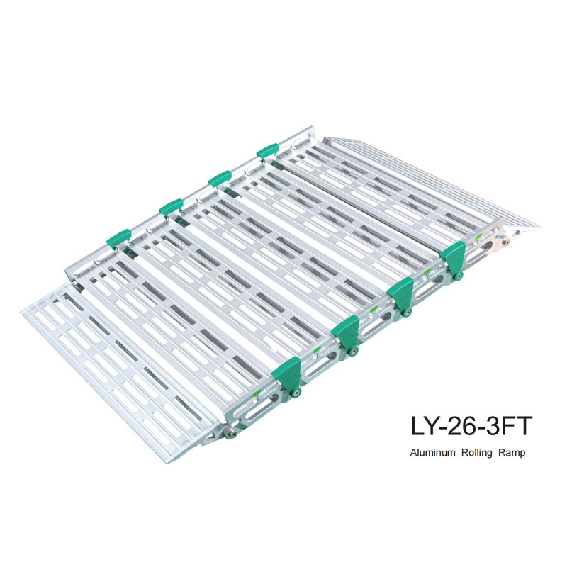 aluminum ramp wheelchair