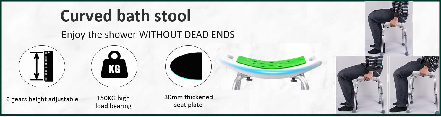 waterproof shower stool