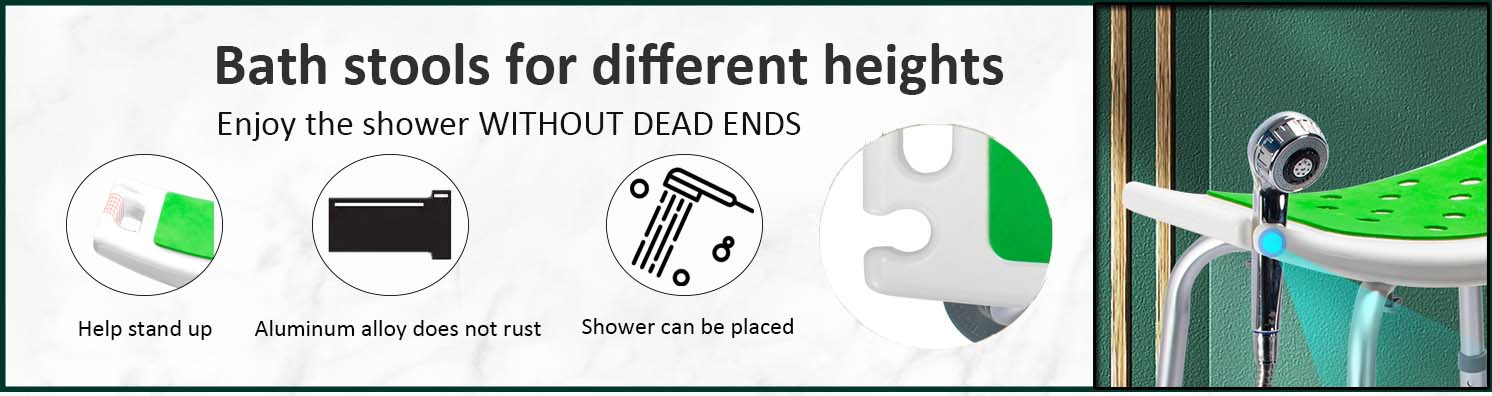 lightweight shower stool