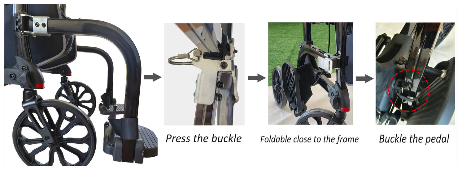 Mobility lightweight rollator