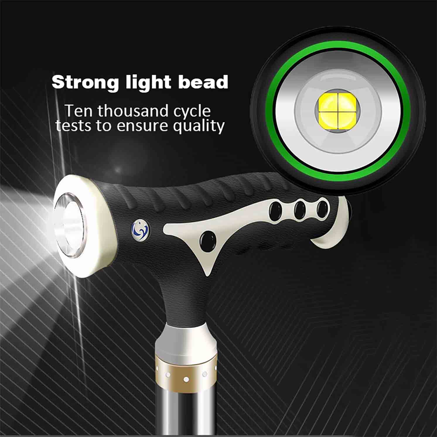 disability lighted walking stick