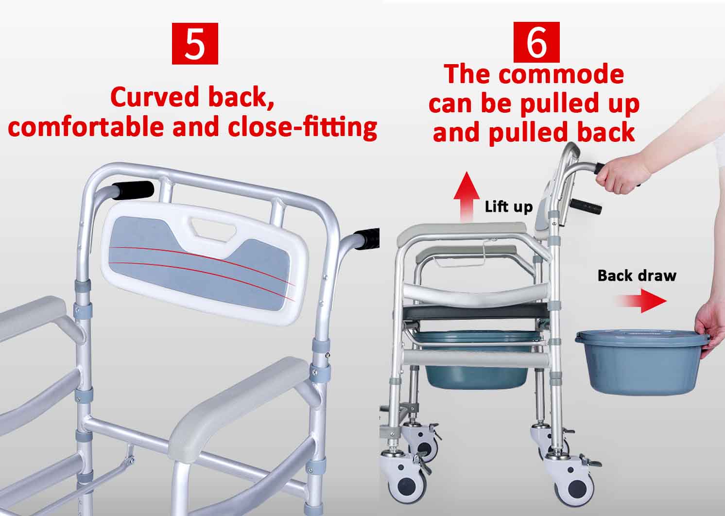 commode chair seat with wheels commode chair seat with wheels