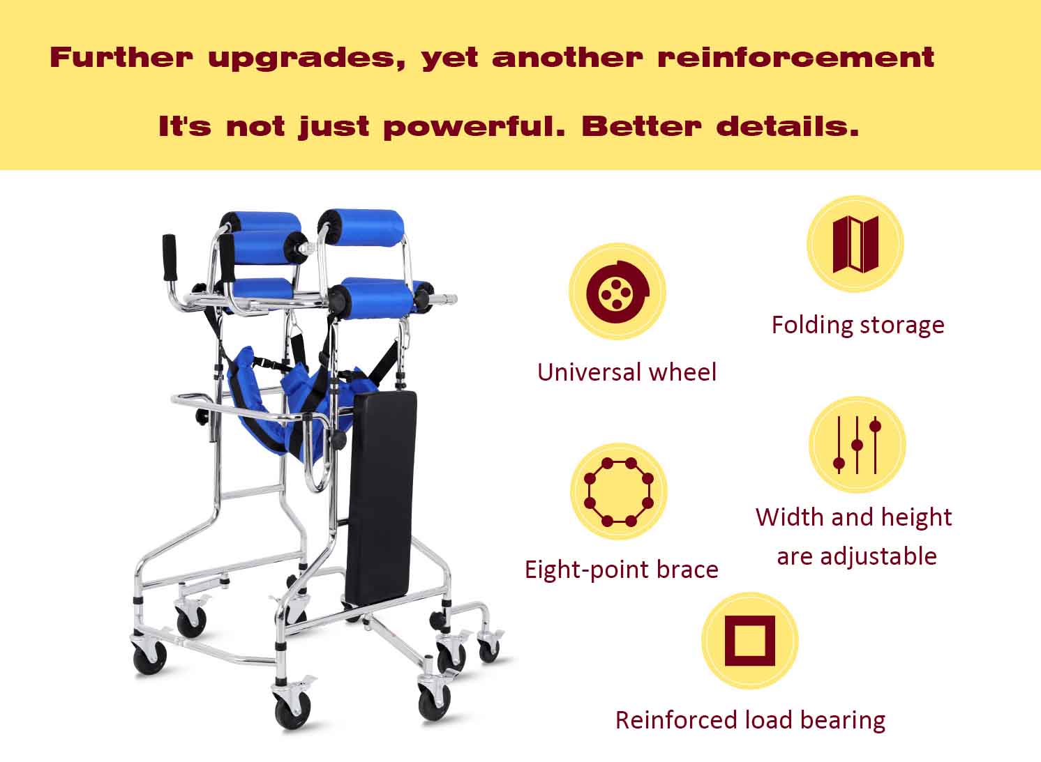 Standing and walking training